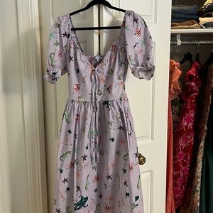 Hill house Ophelia sea creature dress *with flaw